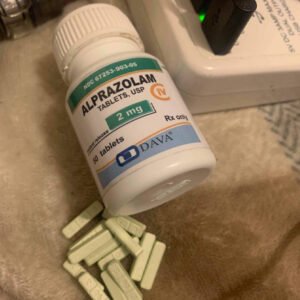 Alprazolam Xanax 2mg Green Bar for sale